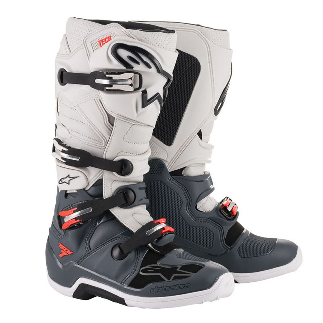 Alpinestars Tech 7 Motocross Boots  - Grey