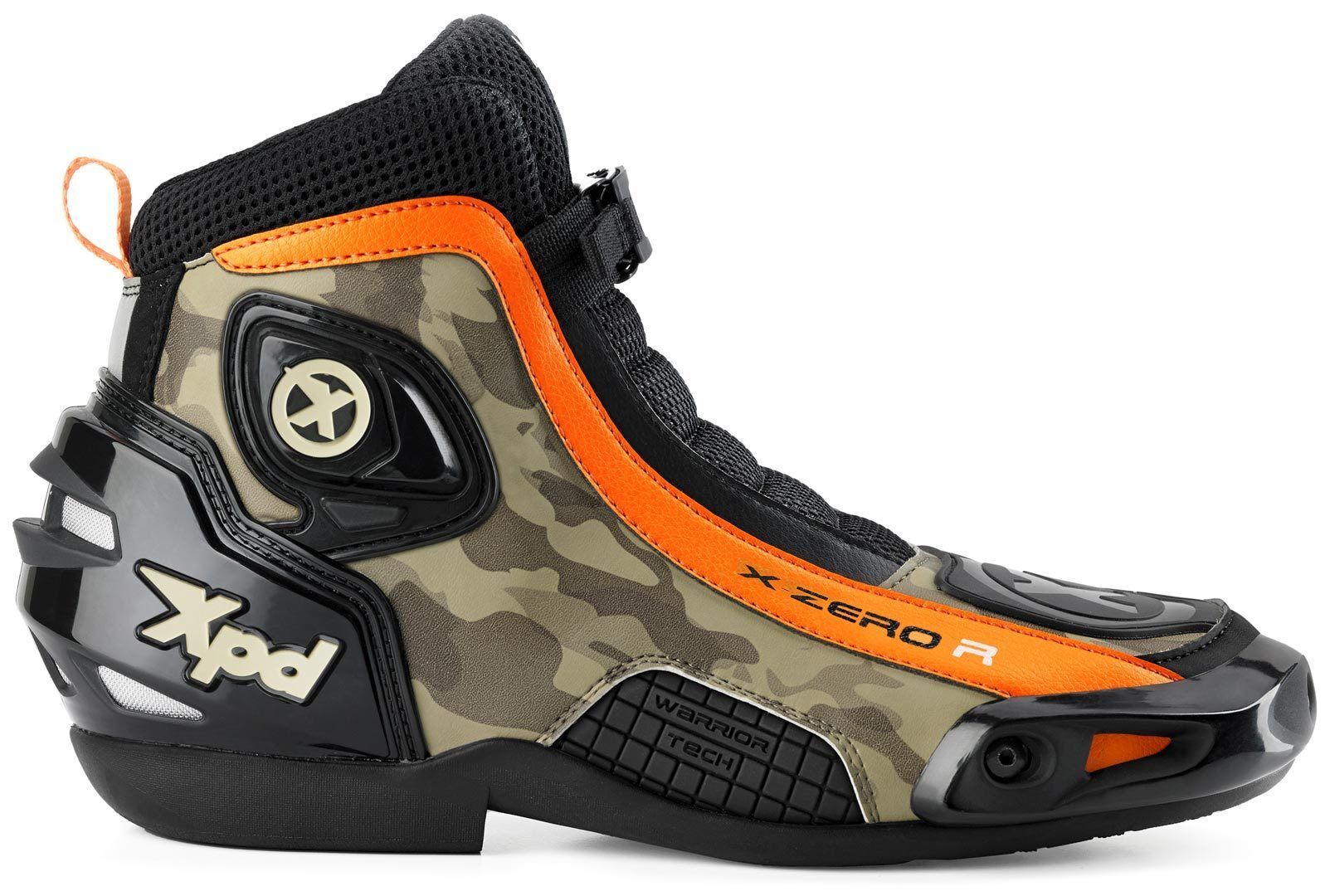 Xpd X-Zero R Motorcycle Boots  - Green Brown