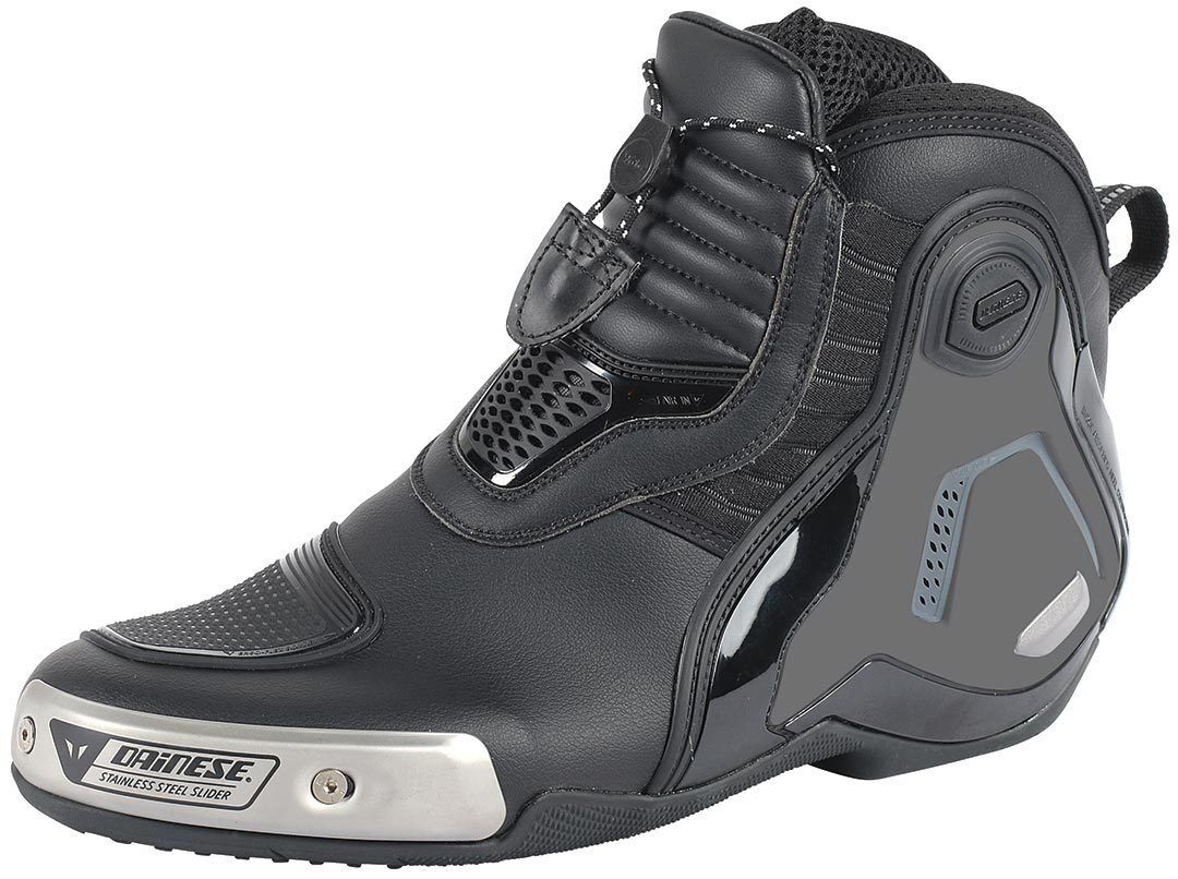 Dainese Dyno Pro D1 Motorcycle Boots  - Black Grey