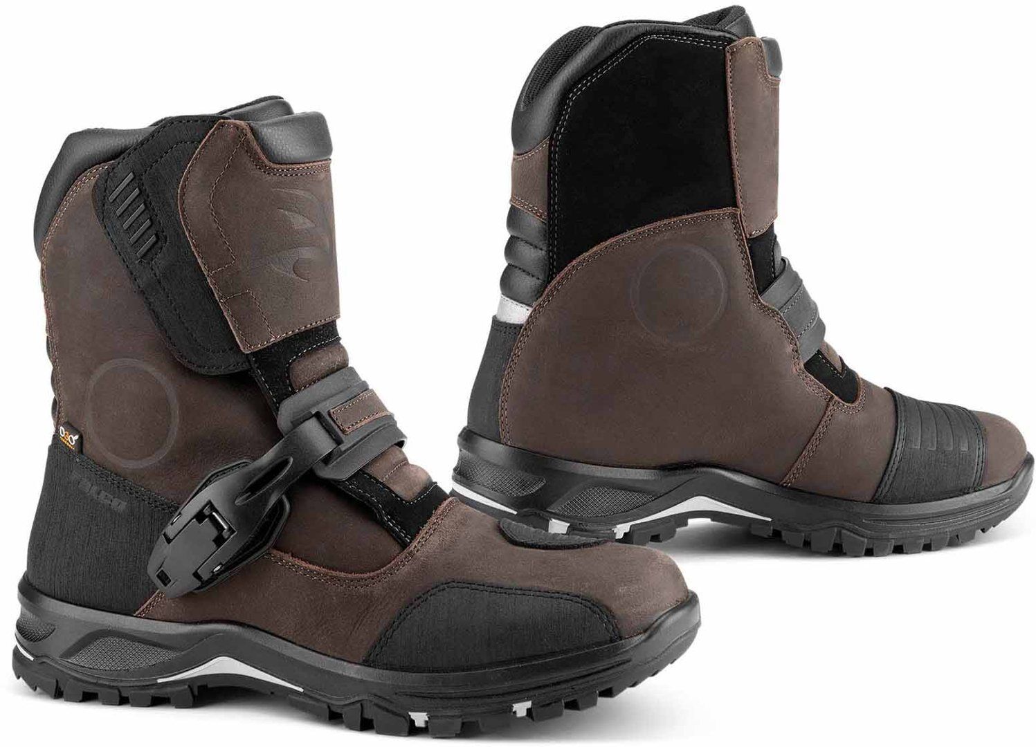 Falco Marshall Motorcycle Boots  - Brown