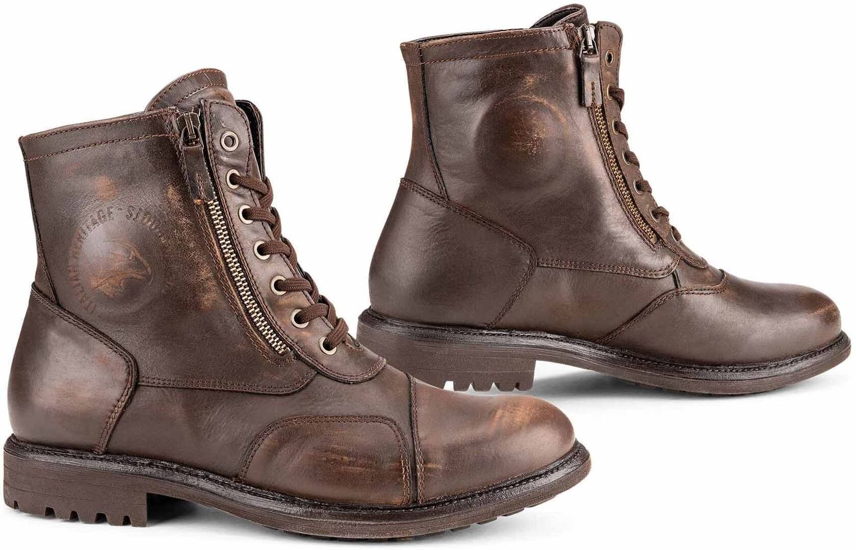 Falco Aviator Motorcycle Boots  - Brown