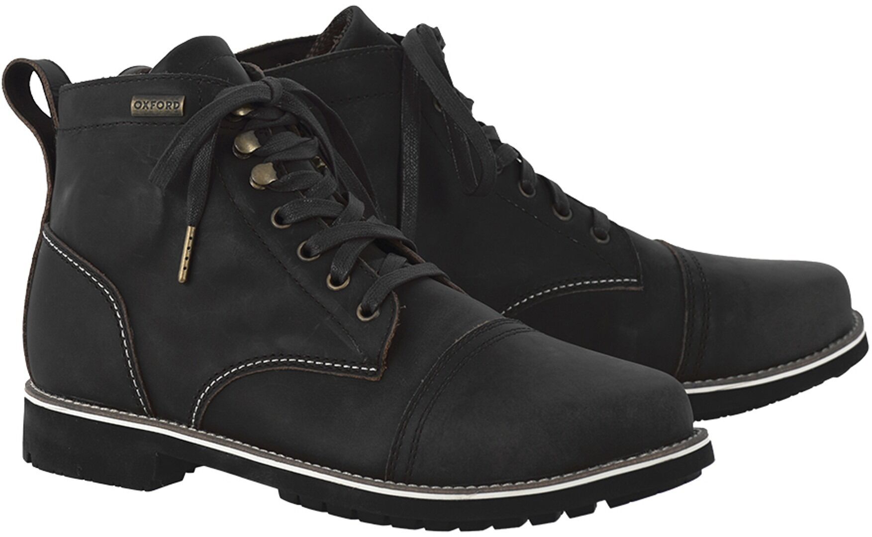 Oxford Digby Motorcycle Boots  - Black