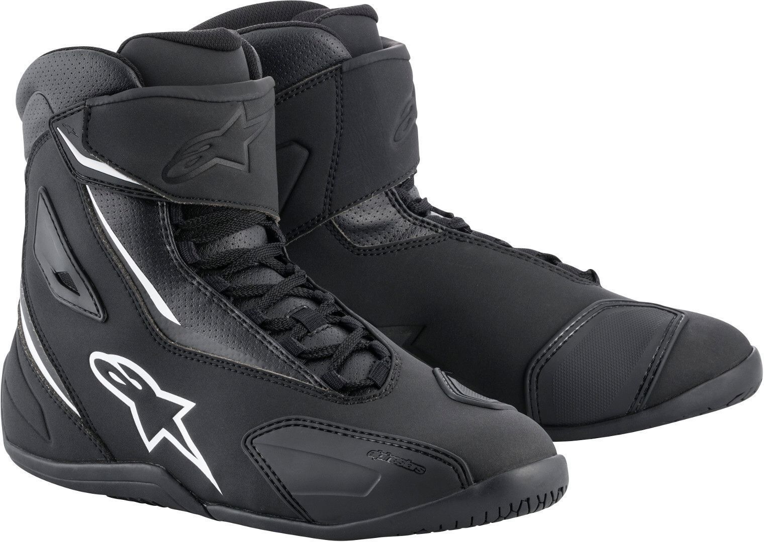 Alpinestars Fastback 2 Motorcycle Shoes  - Black White