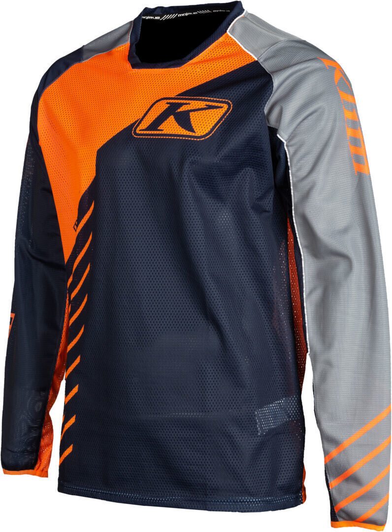 Klim Mojave Motocross Jersey  - Grey Orange