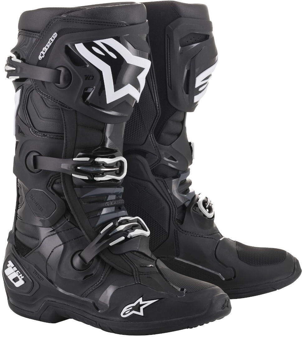 Alpinestars Tech-10 Motocross Boots  - Black
