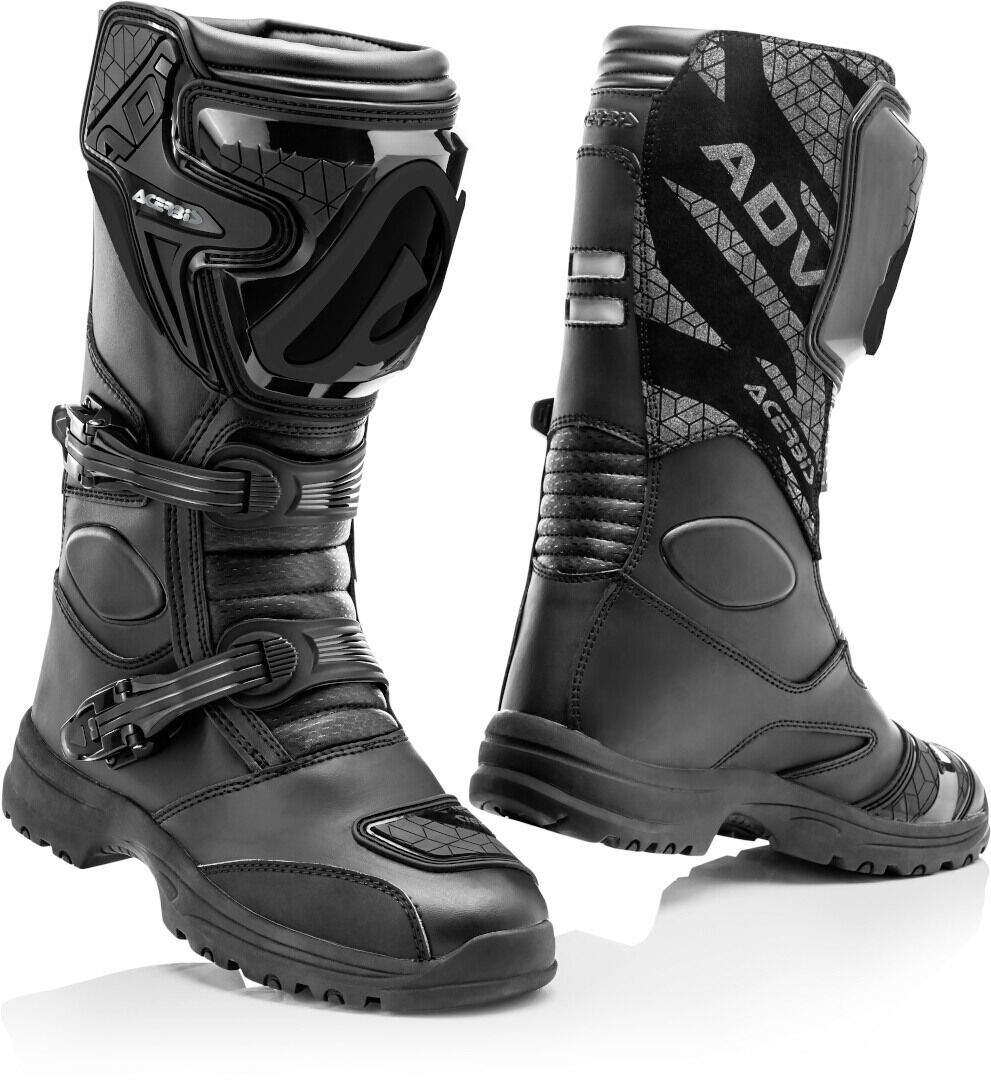 Acerbis X-Stradhu Motorcycle Boots  - Black