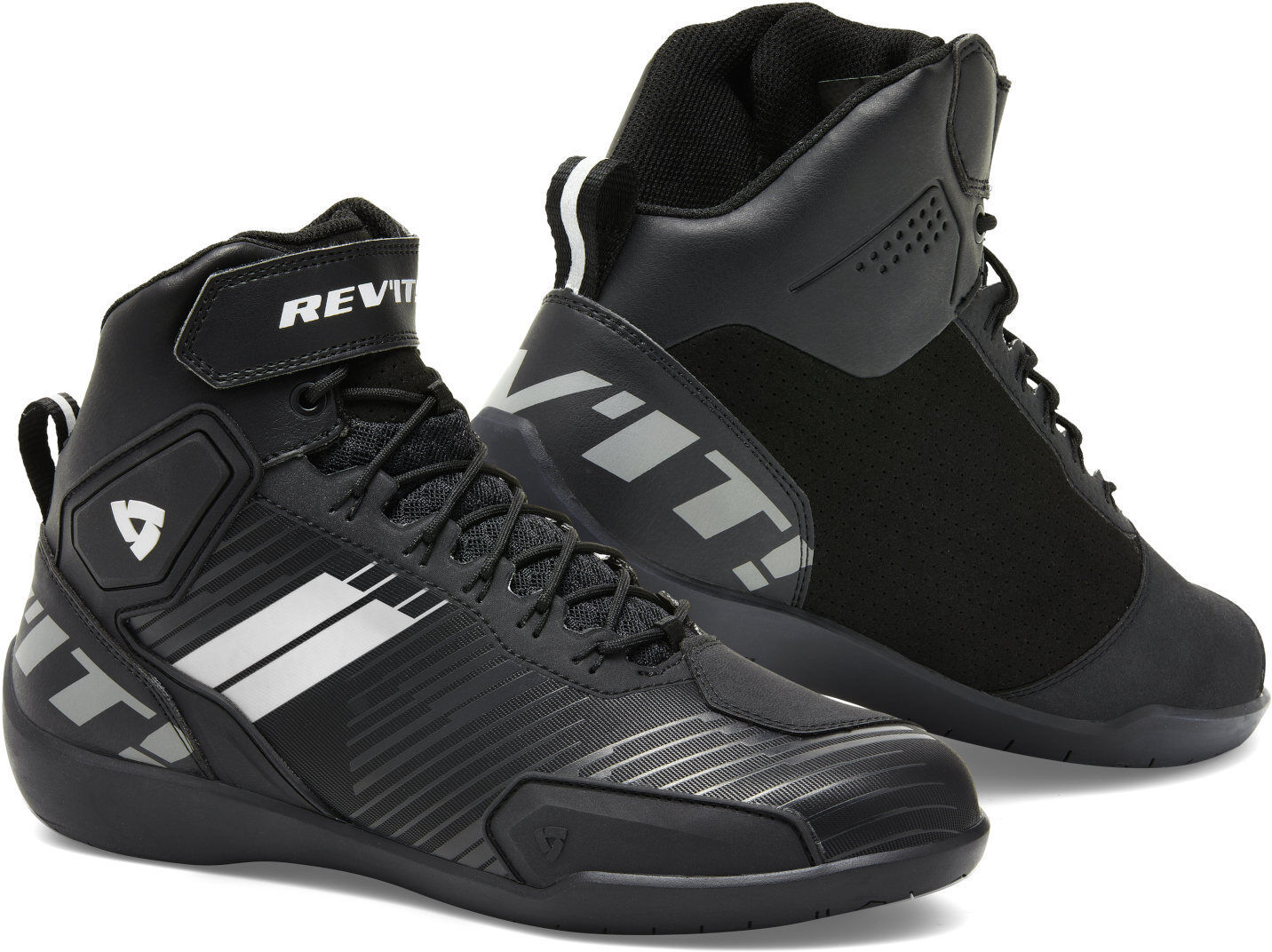 Revit G-Force Motorcycle Shoes  - Black White