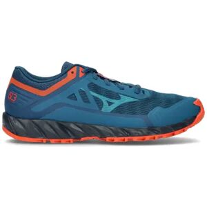 Mizuno WAVE INUKI 3 Scarpa running uomo blu/arancio 41