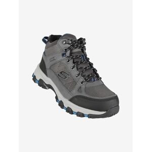 Skechers SELMEN MELANO Scarponcini in pelle waterproof da uomo Scarpe da trekking uomo Grigio taglia 43