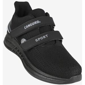 Canguro Sneakers da uomo con strappi Scarpe sportive uomo Nero taglia 44