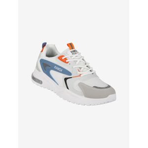 kamsa Sneakers sportive da uomo con air Scarpe sportive uomo Bianco taglia 43