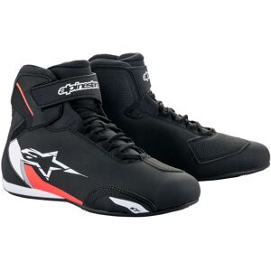 Scarpe Moto Alpinestars SEKTOR SHOE Fluo Rosso Bianco Nero taglia 7,5