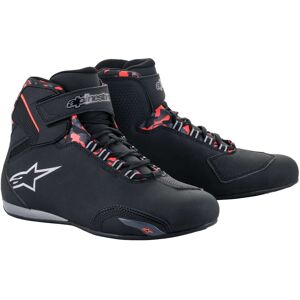 Scarpe Moto Alpinestars SEKTOR WATERPROOF Fluo Rosso Grigio taglia 9