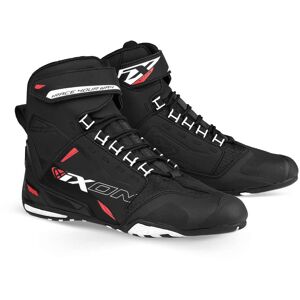 Scarpe Moto Ixon KILLER Nero Bianco Rosso taglia 43