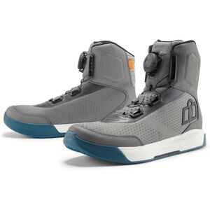 Scarpe Moto Sportive Icon OVERLORD Ventilate Grigio taglia 7