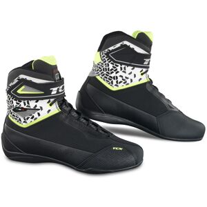 Scarpe Moto Sportive Tcx 9509 RUSH 2 AIR Nero Bianco Giallo taglia 42