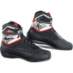 Scarpe Moto Sportive Tcx 9509 RUSH 2 WP Nero Bianco Rosso taglia 46