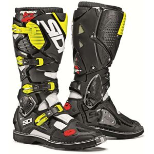 Stivali Moto Cross Enduro Sidi Crossfire 3 Bianco Nero Giall taglia 43