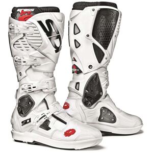 Stivali Moto Cross Enduro Sidi CROSSFIRE 3 SRS Bianco Bianco taglia 42