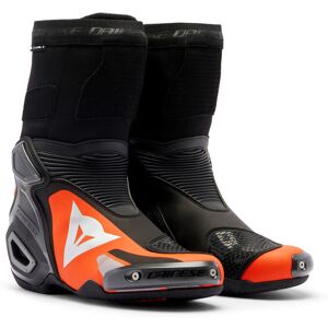 Stivali Moto Racing Dainese AXIAL 2 Black Rosso Fluo taglia 42