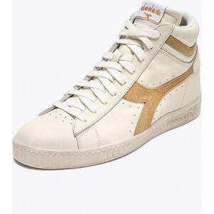 Diadora Scarpe Sneakers UOMO T2 GAME L HIGH WAXED Bianco Beige Lifestyle