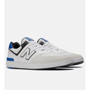 New Balance Scarpe Sneakers UOMO Court 574 UOMO WHITE/ROYAL Lifestyle