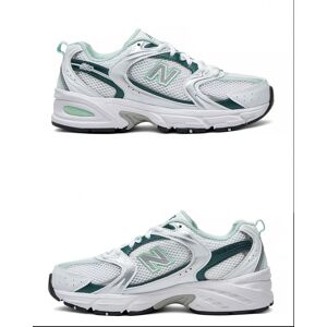 New Balance Scarpe Sneakers Unisex 530 RB Bianco Verde Lifestyle