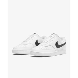 Nike Scarpe Sneakers UOMO Court Vision Low Next Nature Bianco Vera pelle