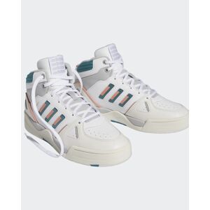 Adidas Scarpe Sneakers Uomo Midcity Mid Bianco Verde Basket Sportswear
