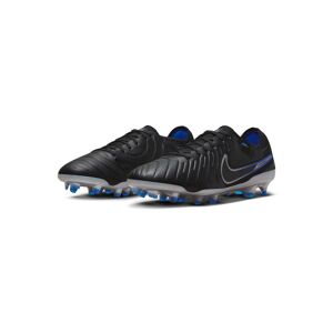 Nike Scarpe Calcio Football Tiempo UOMO Nero Vera pelle Legend 10 Pro fg/mg