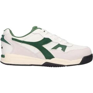 Diadora Sneakers Bianche Uomo BIANCO/VERDE 40