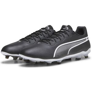 Puma King Pro FG/AG - scarpe da calcio per terreni compatti/duri - uomo Black/White 8,5 UK