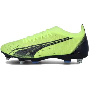 Puma Ultra Match MxSG - scarpe da calcio terreni morbidi Light Green/Blue 6,5 UK