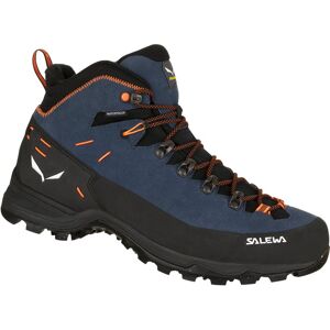 Salewa Alp Mate Winter Mid Wp - Scarpe Trekking - Uomo Blue/black/orange 8 Uk