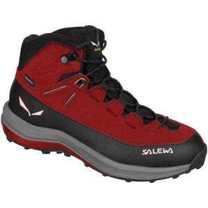 Salewa Mtn Trainer 2 Mid Ptx Book - scarpe trekking - bambino Red/Black 38 UK