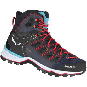 Salewa Mtn Trainer Lite Mid GTX - scarpre trekking - donna Blue/Red/Black 4 UK