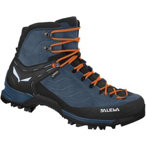 Salewa Mtn Trainer Mid GTX - scarpe da trekking - uomo Blue/Black/Orange 11 UK