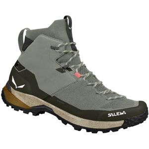 Salewa Puez Knit Mid Ptx M - scarpe trekking - uomo Green/Black 7,5 UK