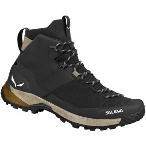Salewa Puez Knit Mid Ptx M - scarpe trekking - uomo Black/Brown 11,5 UK