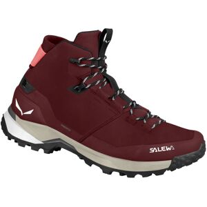 Salewa Puez Mid Ptx W - scarpe trekking - donna Dark Red 7 UK