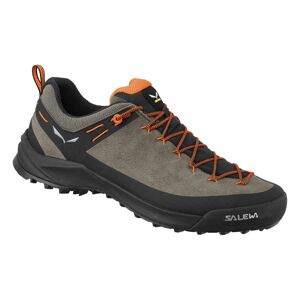 Salewa Wildfire Leather M - scarpe da avvicinamento - uomo Brown/Black/Orange 11,5 UK