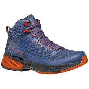 Scarpa Rush Mid GTX M - trekking - uomo Blue/Orange 42,5 EU