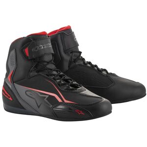 ALPINESTARS - Stivali Faster-3 Nero / Grigio / Rosso Nero,Grigio,Rosso 12 (EU 45.5)