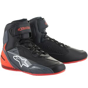 ALPINESTARS - Stivali Faster-3 Nero / Grigio / Rosso Nero,Grigio,Rosso 6 (EU 38)