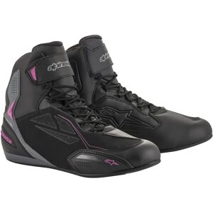 ALPINESTARS - Stivali Stella Faster-3 Drystar Lady Nero / Dark Grigio / Fuchsia Nero,Rosa 5 (EU 36)