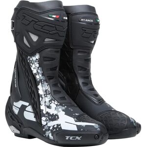 TCX - Stivali RT-Race Nero / Bianco / Grigio Nero,Grigio,Bianco 43