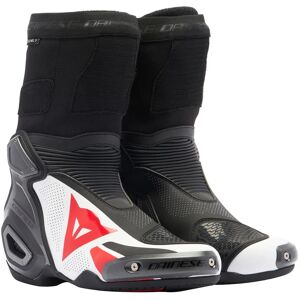 DAINESE - Stivali Axial 2 Air Nero / Bianco / Lava-Rosso Nero,Bianco 42