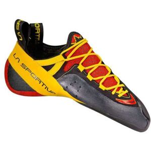 La Sportiva Scarpette arrampicata genius, innovativa scarpetta arrampicata no-edge 41 giallo