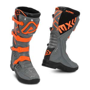 Acerbis Stivali Cross  X-Team Grigio-Arancio