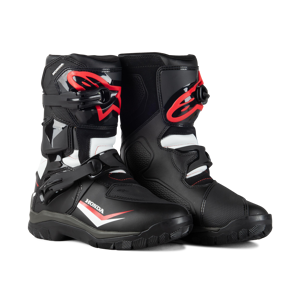 Alpinestars Stivali Moto  Honda Belize Drystar® Nero-Bianco-Rosso